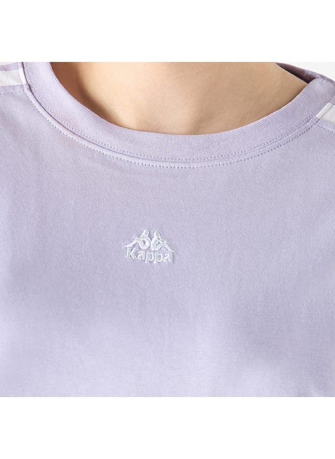 Kappa - Kappa Logo Embroidered T-shirt with Crew Neck and Short Sleeves - Image 1