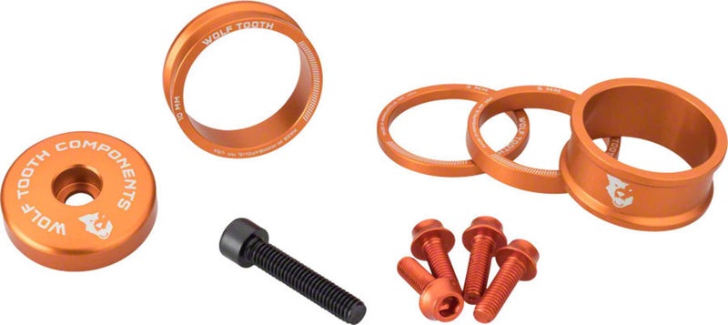 Wolf Tooth Anodized Bling Kit - Orange - Image 4