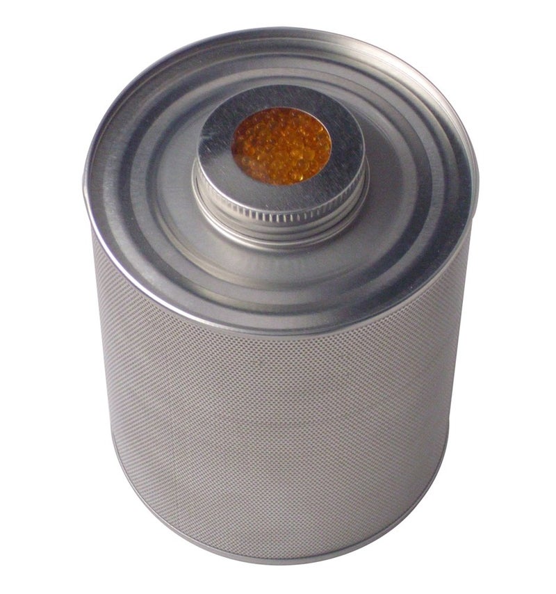 Dry-Packs 750g Indicating Silica Gel in Steel Canister  Moisture Absorber for Storage  Protection
