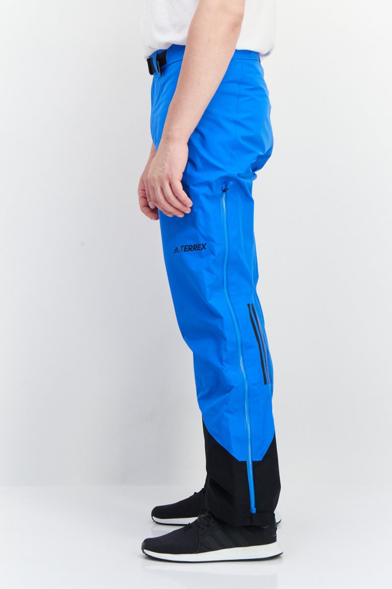 Adidas Men Sportswear Fit Outdoor Track Pants, Blue  - Image 2