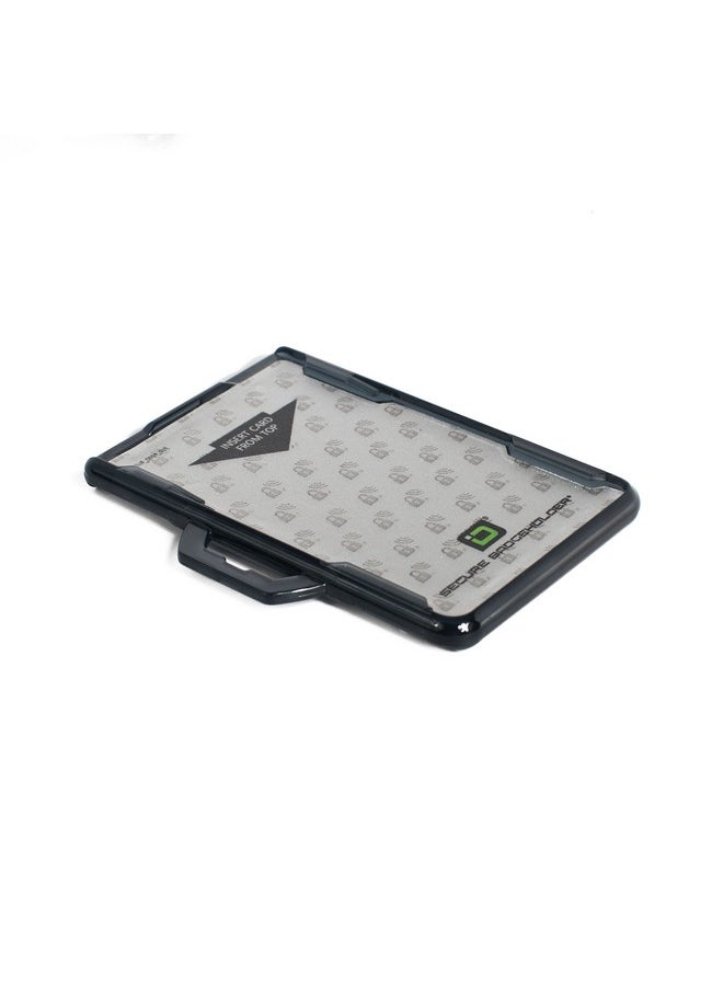 آي دي سترونجهولد حامل شارة حجب RFID من تصميم Duolite من Identity Stronghold - حامل شارة معتمد من FIPS - مصنوع في الولايات المتحدة الأمريكية بنسبة 100% (أسود)  - Image 4