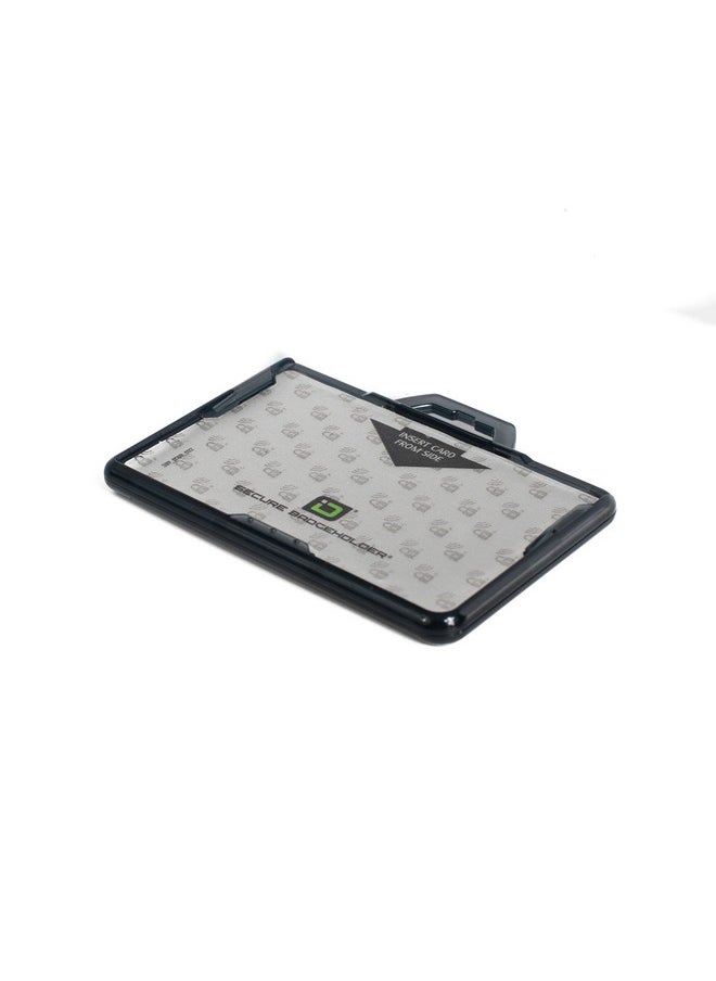 آي دي سترونجهولد حامل شارة حجب RFID من تصميم Duolite من Identity Stronghold - حامل شارة معتمد من FIPS - مصنوع في الولايات المتحدة الأمريكية بنسبة 100% (أسود)  - Image 3