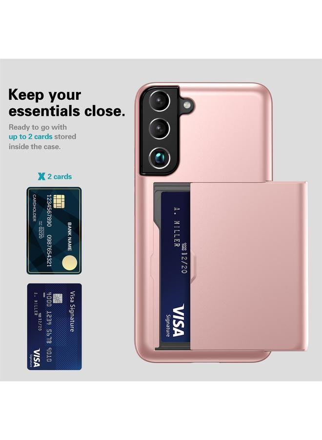 S-TOP Case For Samsung Galaxy S22 5G Shockproof Armor Phone Case with Card Slot - Image 3