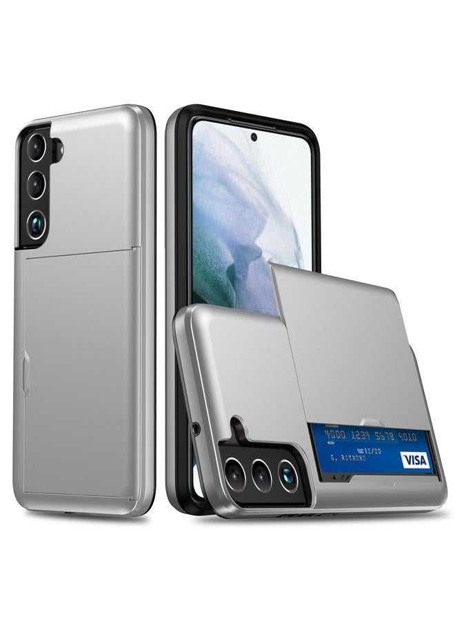 S-TOP Case For Samsung Galaxy S22 5G Shockproof Armor Phone Case with Card Slot - Image 1