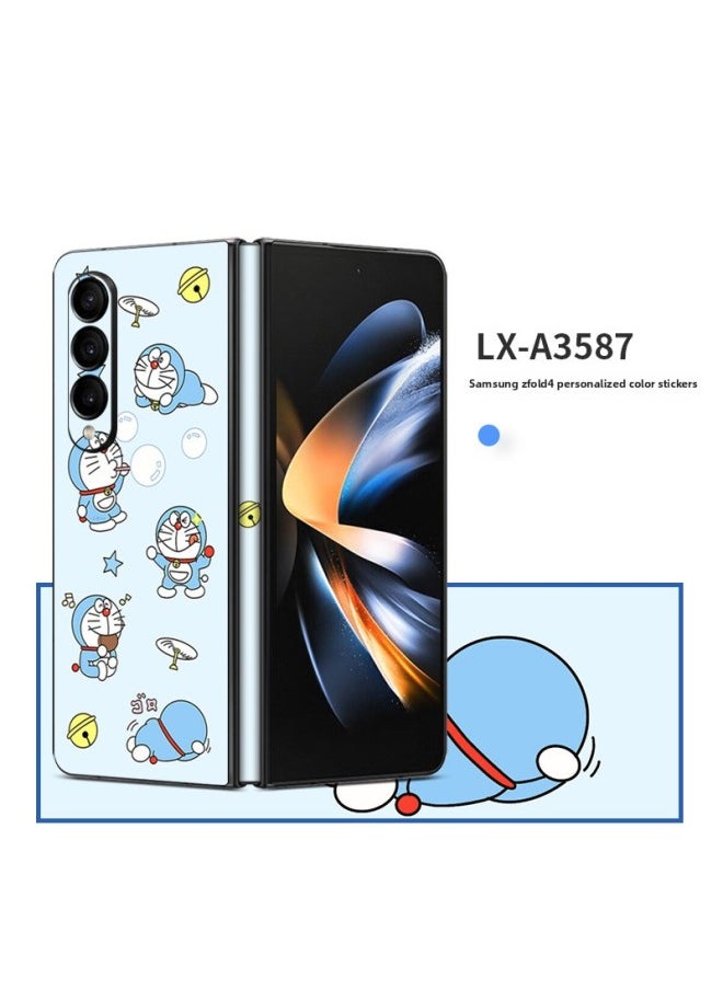 Generic Suitable For Samsung GalaxyZfold4 Back Film Edging Protective Film Sticker SM-F9360 Folding Screen Personality-Color:LX-A4317-Dimensions:For Samsung Fold3 One-part Front Frame (3M)  - Image 5