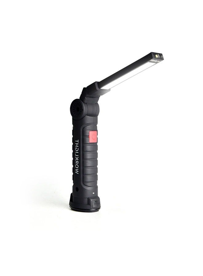 general LED Work Light, USB Rechargeable Work Light with Magnetic Base, 360° Rotation & 5 Lighting Modes Portable Inspection Work Light Home Handheld Flashlight for Repair, Camping, Riding - Image 1