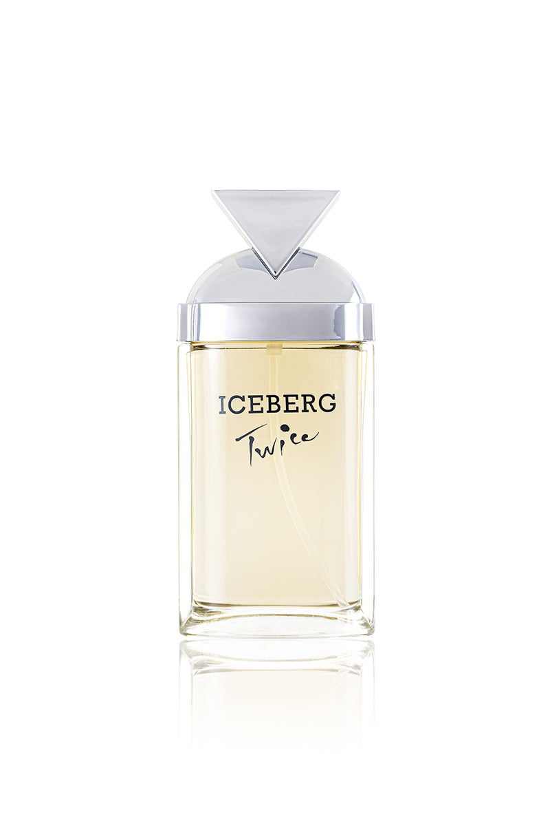 ICEBERG Twice Woman - Floral Aquatic Fragrance For The Modern Woman - Fresh And Bright Feminine EDT Spray Perfume For Women - Invigorating Notes Of Freesia, Cyclamen, Amber, Sandalwood - 3.3 Oz - Image 3