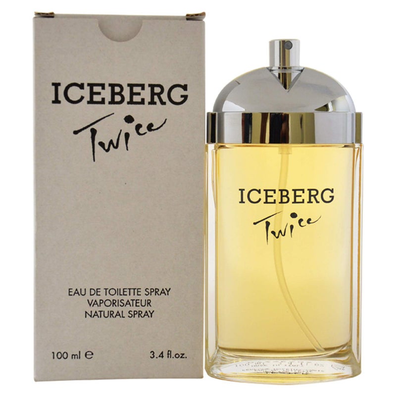 ICEBERG Twice Woman - Floral Aquatic Fragrance For The Modern Woman - Fresh And Bright Feminine EDT Spray Perfume For Women - Invigorating Notes Of Freesia, Cyclamen, Amber, Sandalwood - 3.3 Oz - Image 1