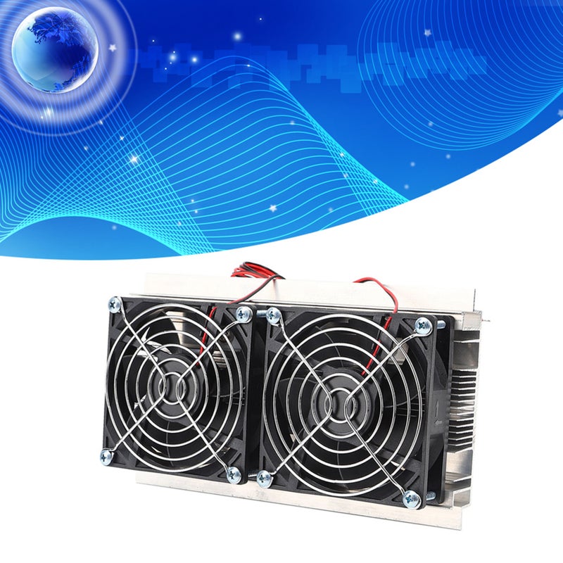 نظام تبريد ثيرموإلكتروني بالبرد المبرد للشريحة الكهروحرارية مع تبريد أشباه موصل ذو نواين مزدوجة - Image 4