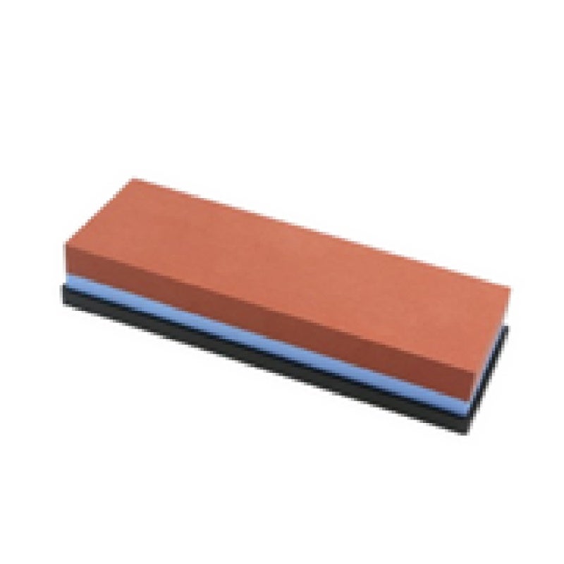 Knife Sharpener 600/1500 Grit Durable White Corundum - Double-Sided For Precision Sharpening Stone Sharpener With Bamboo Base Knife Holder For Kitchen Outdoor Knives - Image 1