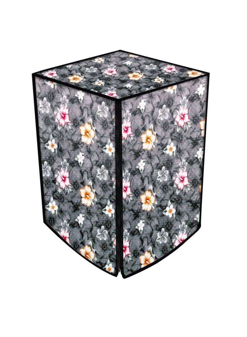 Waterproof Washing Machine Cover - Durable Material Dust & Moisture Protection for Automatic Washers, Random Design - Image 5