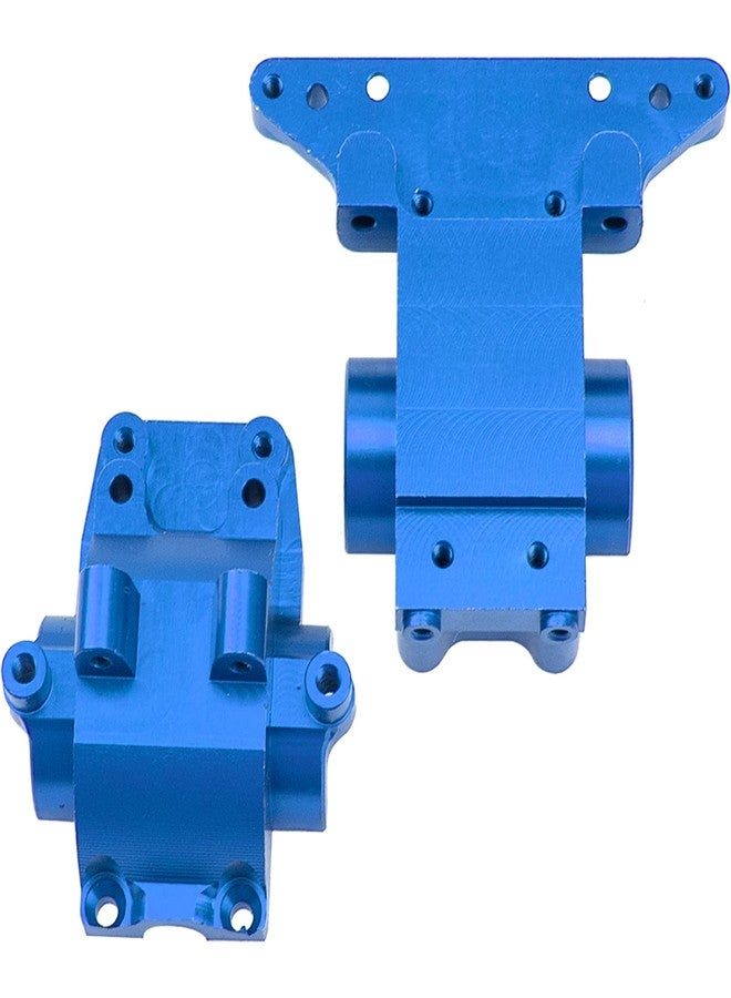 Vgoohobby 1Set Vgoohobby Aluminum Alloy Differential Housing Bulkhead Diff Case # 7530 Compatible with Traxxas LaTrax Teton Desert Prerunner Rally SST 1/18 4WD RC Car (Blue) - Image 5