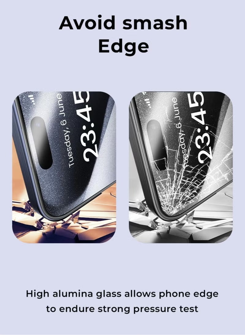 CITYWAY Cityway Screen Protector, 9H Tempered Glass, Full Coverage for iPhone  - Image 4
