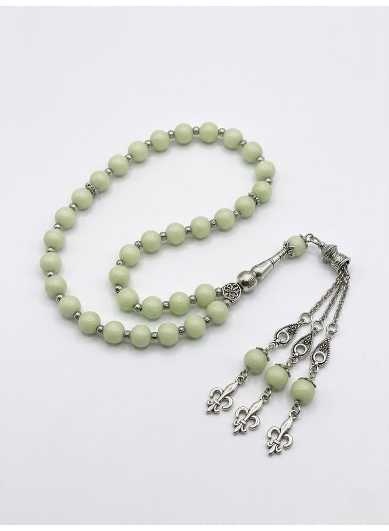 Al Noor Foundation Genuine Energy Stone Glow-in-the-Dark Prayer Beads – Elegant Design with Unique Luminous Effect & a Distinctive Spiritual Experience - Image 4