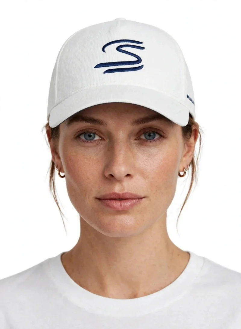 Ayrton Senna Ayrton Senna Cord cap - White