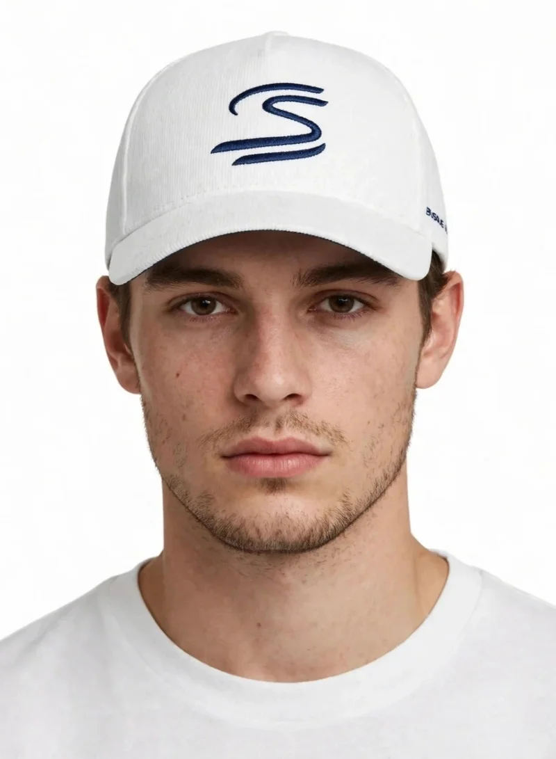 Ayrton Senna Ayrton Senna Cord cap - White