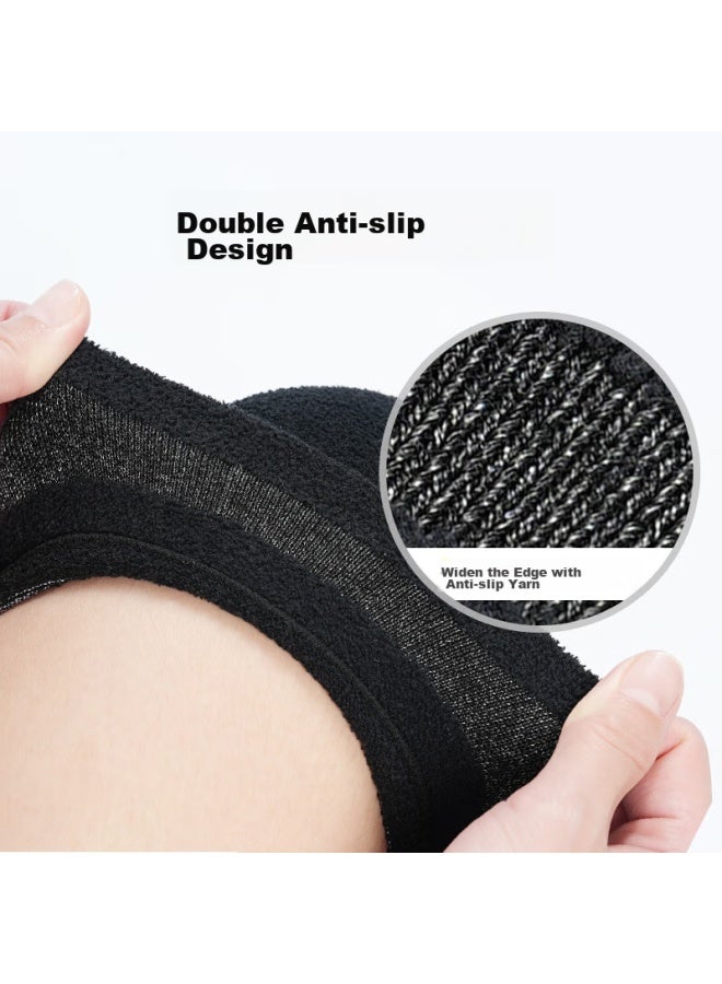 Fashuo Double-sided Velvet Knee Pads, Summer Meniscus Injury, Cold Legs, Air-conditioned Room Warmth, Knee Cold Protection Gear For Men And Women - Image 3
