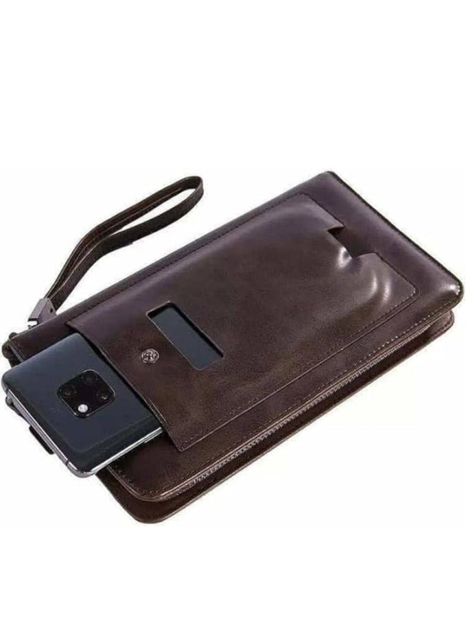 Youth Kangaroo Wallet - Brown - Image 2
