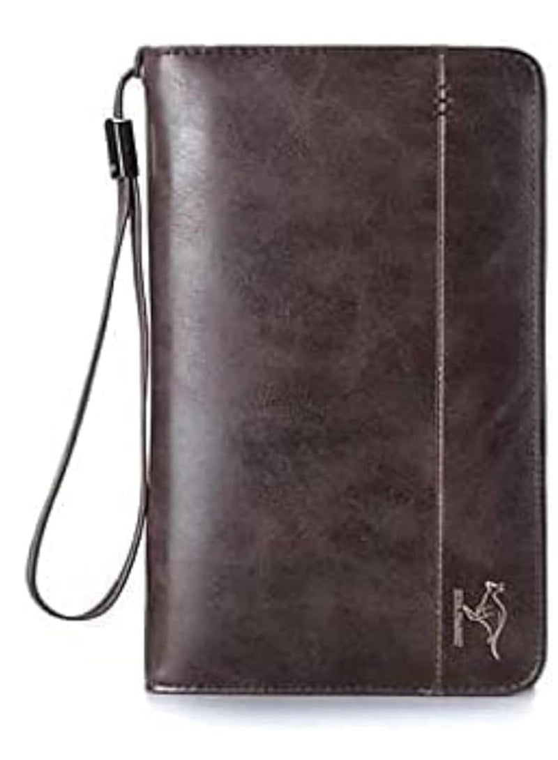 Youth Kangaroo Wallet - Brown - Image 3