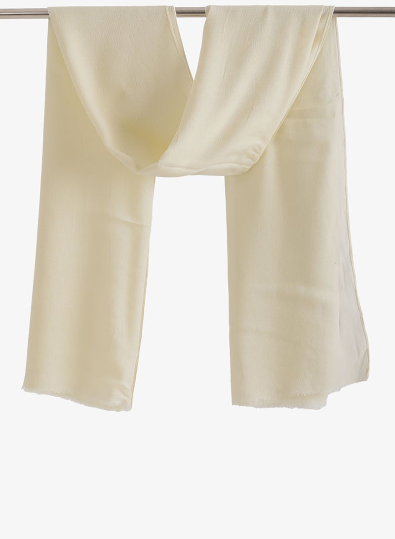 Carina Crinkle Fringed Scarf - Image 1