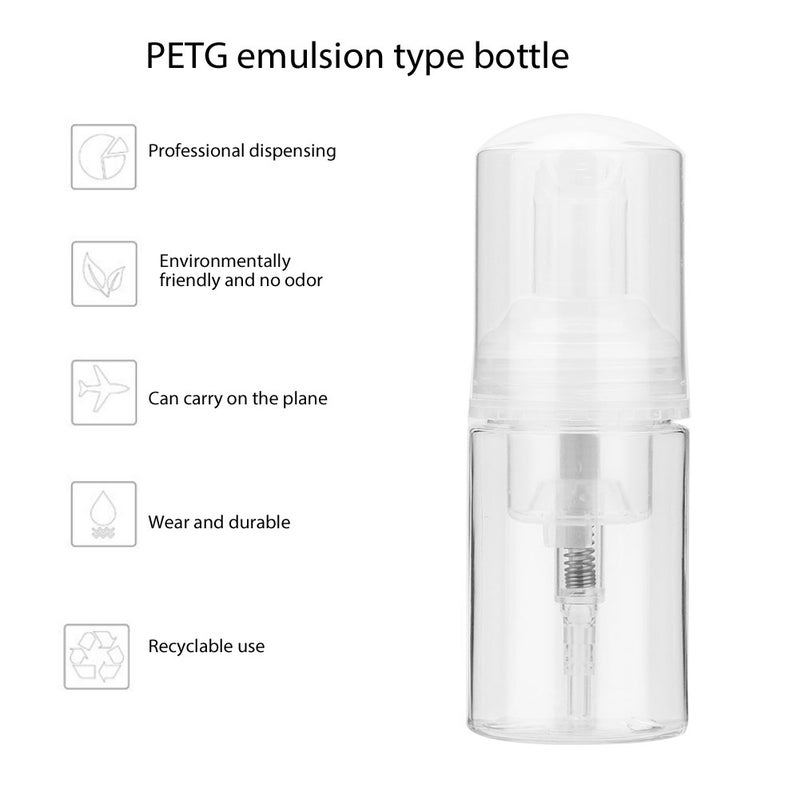 Portable Mousse Foaming Empty Bottle Refillable Travel Dispenser Container - Image 4