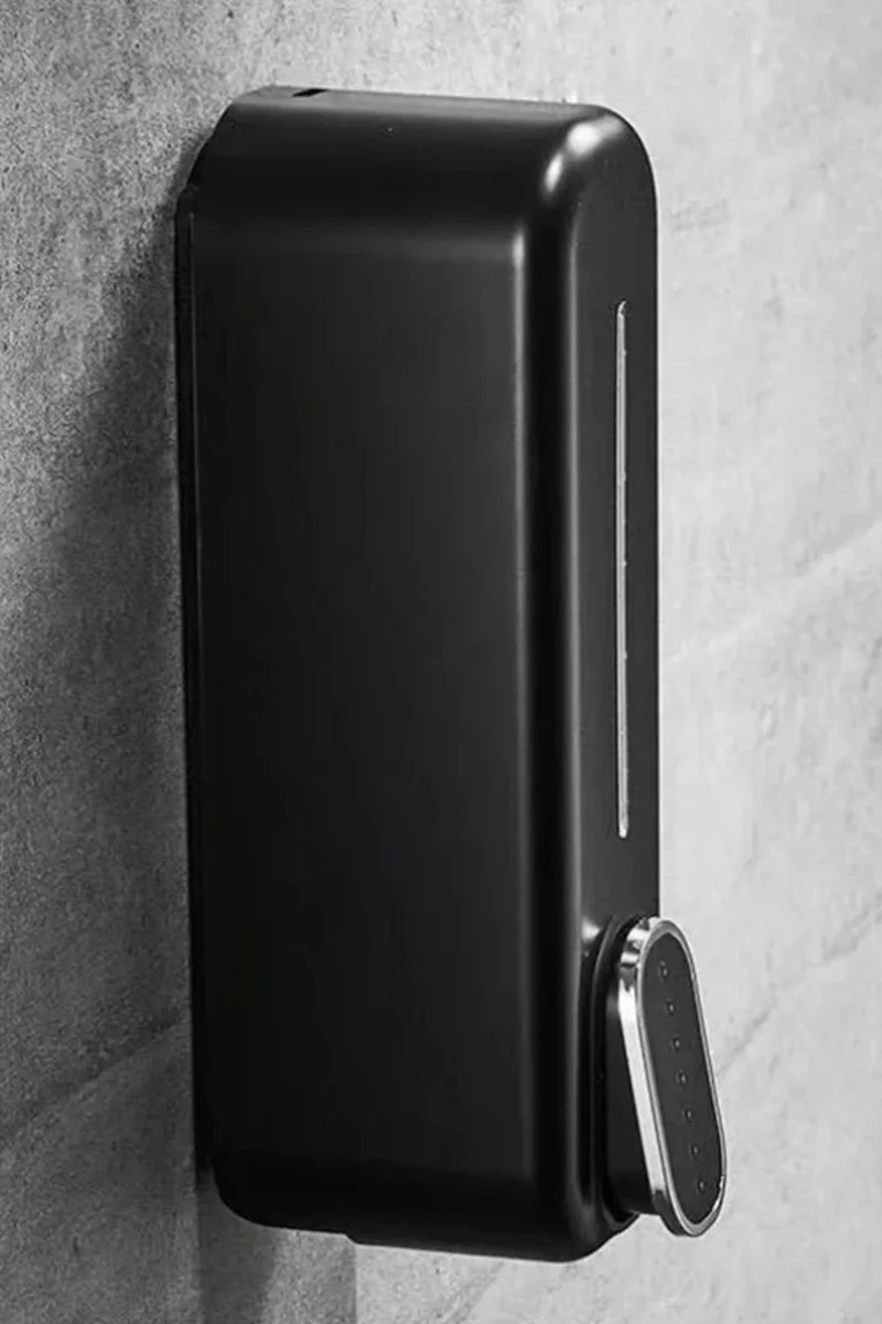 Mobee 350 Ml Capacity Manual Liquid Soap Dispenser Push Model Wall Mounted Stylish Design Soap Dispenser Manual 1450