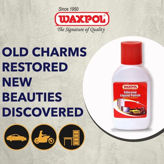 Waxpol Silicone Liquid Car Polish (300 ml) For Cleans, Restores & Shines Paint Surface - Image 3