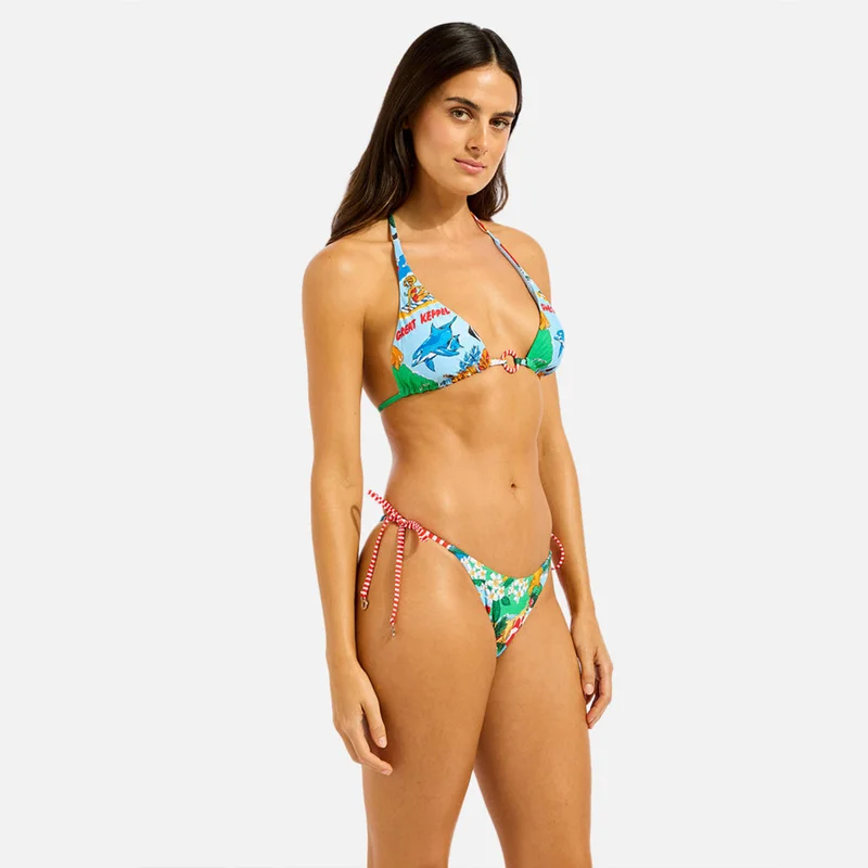 Seafolly  Viva Vacation Tie Side Bikini Bottom - Women for Women | Best Price UAE