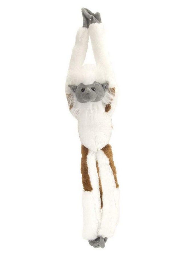 Wild Republic Cotton Top Tamarin Plush, Monkey Stuffed Animal, Plush Toy, Gifts For Kids, Hanging 20  - Image 1