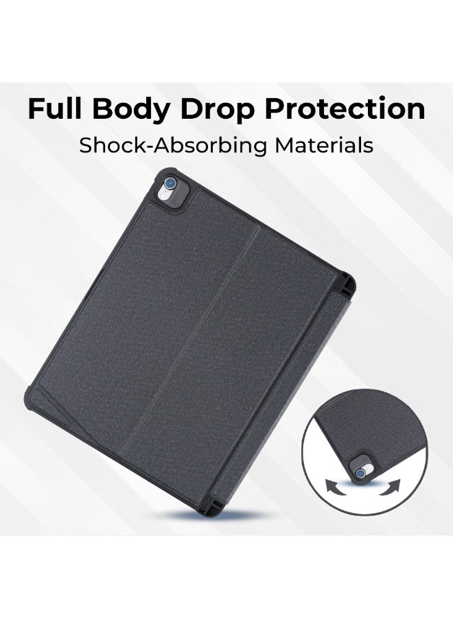 glassology iPad 10.9 10th Gen 2022 Keyboard Case with Trackpad Detachable Backlit Keyboard 7 Colors, Smart Connector, Multi-Angle Stand, Portrait & Landscape Modes - Image 4