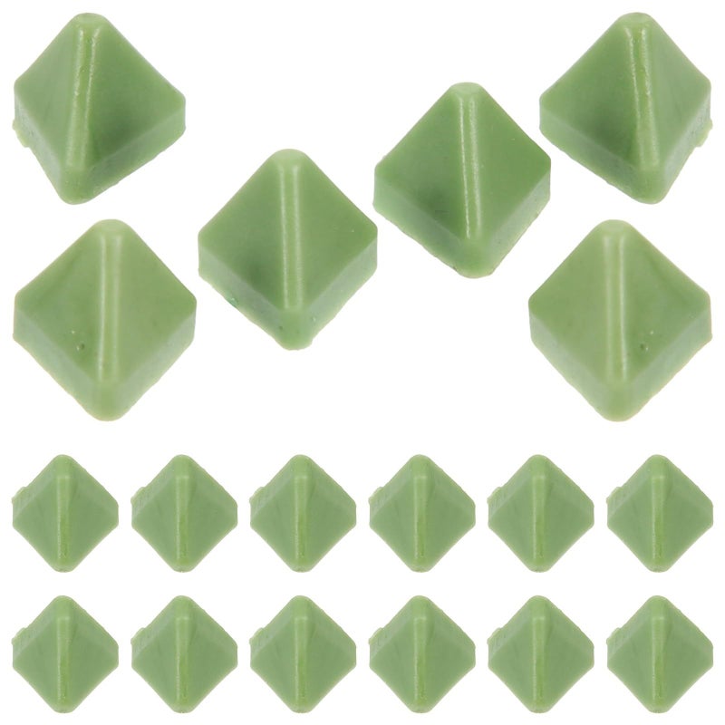 12x12mm Triangular Resin Tumbling Media 500g Abrasive Polishing Blocks For Jewelry Rock Buffing - Image 2