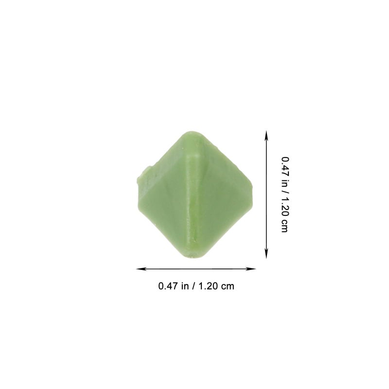 12x12mm Triangular Resin Tumbling Media 500g Abrasive Polishing Blocks For Jewelry Rock Buffing - Image 3