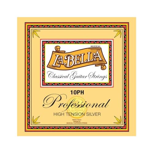 La Bella 10PH Professional High Tension Silver Classical Guitar Strings 29-42 - Image 2