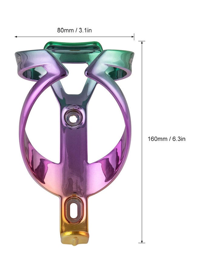 NIBEMINENT - Bicycle Water Bottle Cage Lightweight Electroplated MTB Mountain Bike Road Cycling Holder 0.065kg - Image 1
