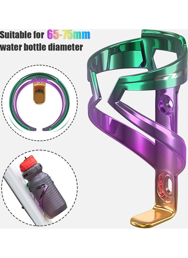 NIBEMINENT - Bicycle Water Bottle Cage Lightweight Electroplated MTB Mountain Bike Road Cycling Holder 0.065kg - Image 1