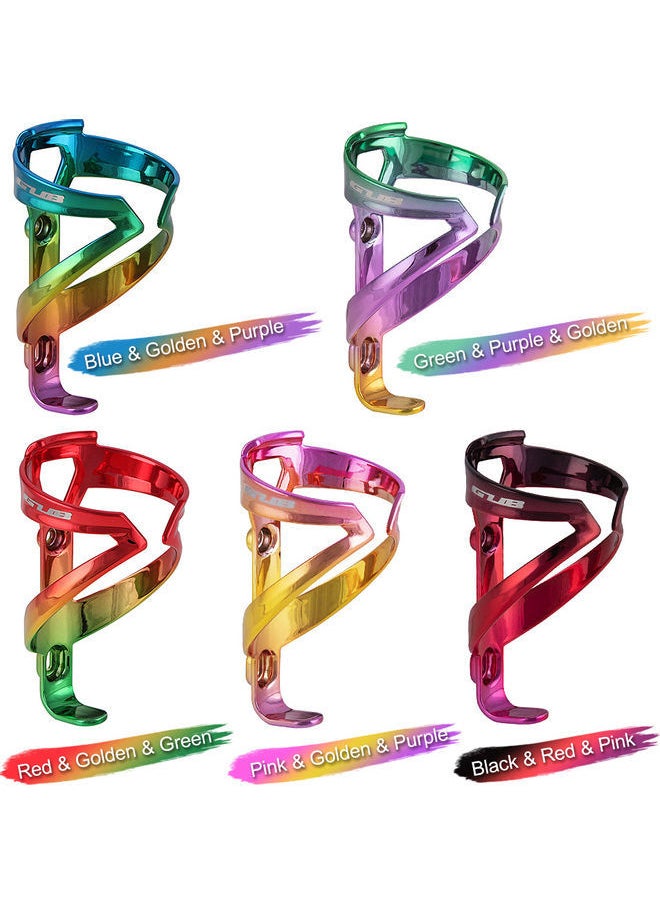 NIBEMINENT - Bicycle Water Bottle Cage Lightweight Electroplated MTB Mountain Bike Road Cycling Holder 0.065kg - Image 1