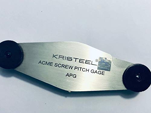 AI مقياس قياس خيوط كريستيل شينوا I زاوية خيط 29 درجة 16 شفرة 1N إلى 12N I صنع في الهند - Image 1