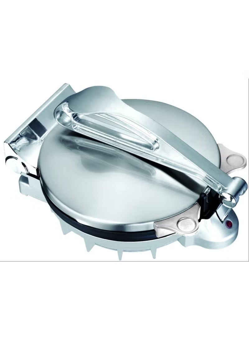 Nova NT-174RT10 Electric Roti Maker 1000W, Non-Stick Hot Plate with Stainless Steel Mirror Finish Cover, Fast Heating Flatbread Maker for Roti, Chapati, Tortilla, Pancake and Omelette - Image 3