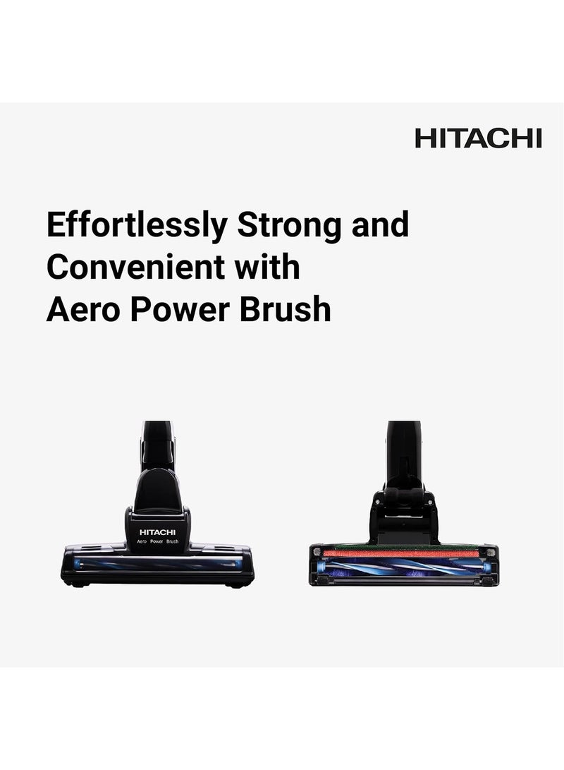 HITACHI Drum Vacuum Cleaner 2200 Watts, 21L Tank Dust Capacity, Aero Power Brush to Clean Efficiently, Metal Pipe, Dusting Brush & Crevice Nozzle, Washable Filter, Best for Home & Office 2200 W CV965NBLGCM ‎Blue/Purple - Image 5
