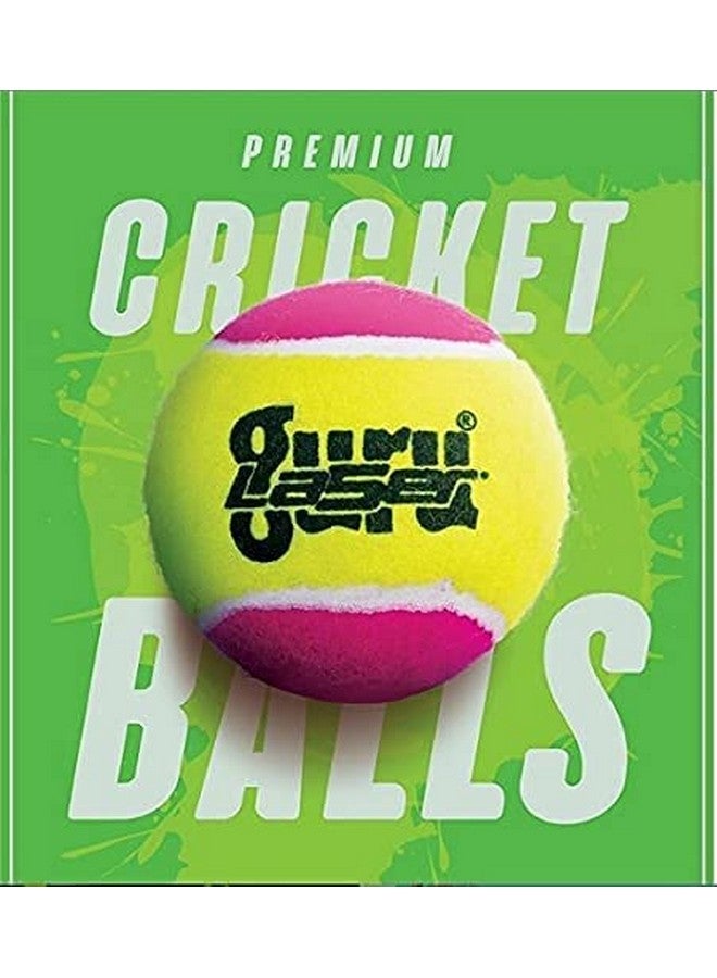 لايزر مجموعة كرات تنس الكريكيت LASER مكونة من 6 كرات (ثقيلة، لون عنابي) بحجم قياسي - Image 4