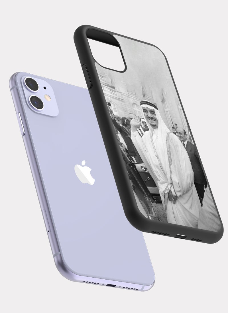 PXLAAT iPhone 11 case cover King Fahd bin Abdulaziz Al Saud  - Image 2