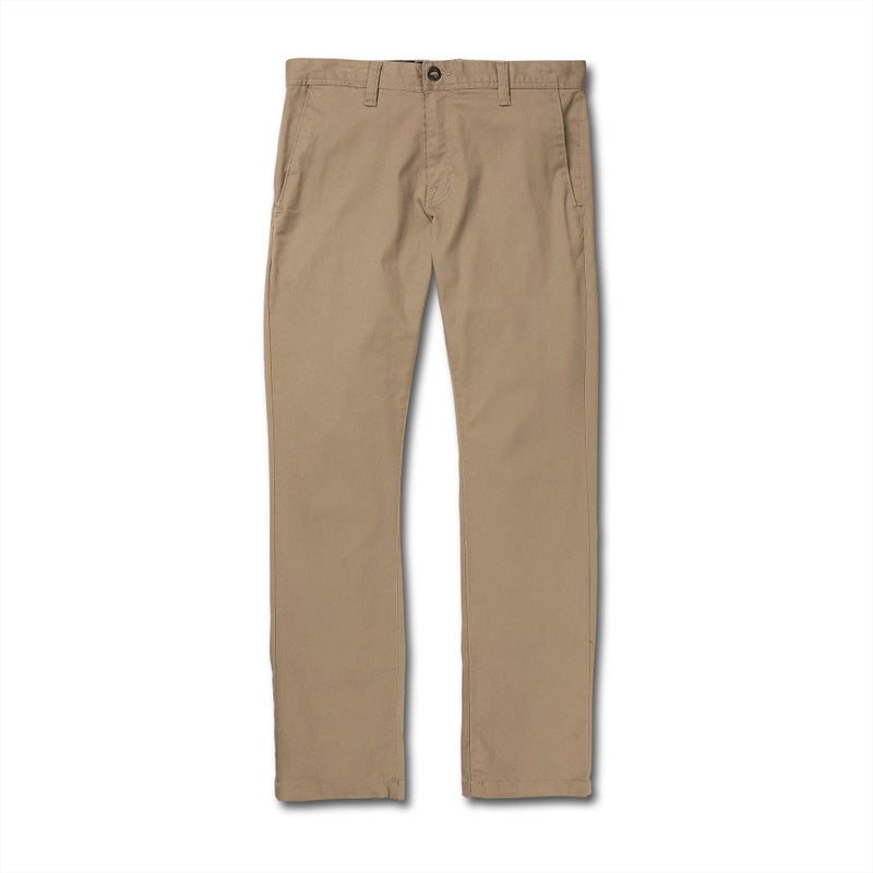 Volcom Men's Frickin Modern Fit Stretch Chino Pant, Khaki 1, 36W x 32L - Image 1