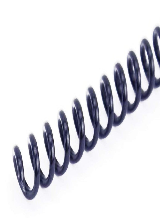 Oregon Lamination Akiles Spiral Coil Binding Spines 6mm x 305mm (1/4 x 12-inch) 4:1 Pitch [pk of 100] Color: Navy Blue - Image 2
