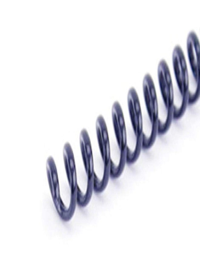 Oregon Lamination Akiles Spiral Coil Binding Spines 6mm x 305mm (1/4 x 12-inch) 4:1 Pitch [pk of 100] Color: Navy Blue - Image 3