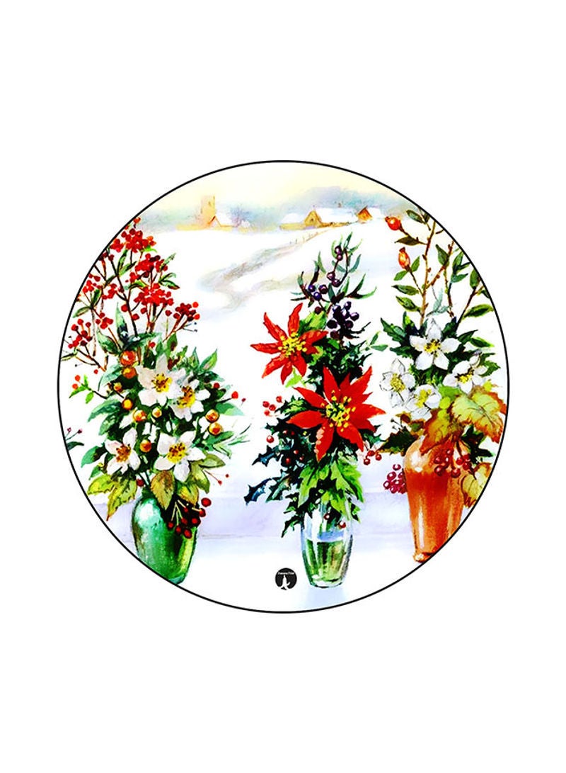 RKN Printed Round Mouse Pad Multicolour