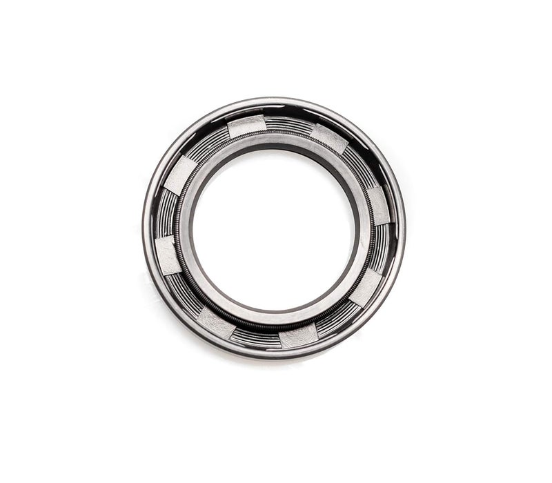 EAI Oil Seal 1.375"x2.125"x0.375" TC Double Lip w/Spring. 1 3/8" x2 1/8" x3/8" Metal Case w/NBR Coating - Image 4