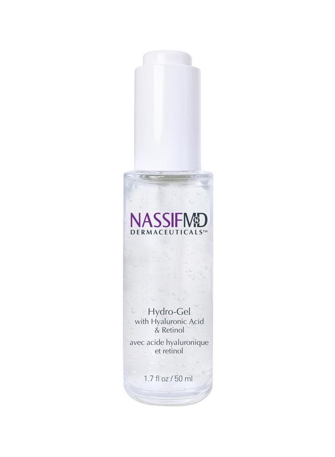 nassif md Nassifmd Hydrogel With Hylauronic Acid Moisturizer Salicylic Acid Serum Retinol Serum For Face Skin Brightener - Image 1