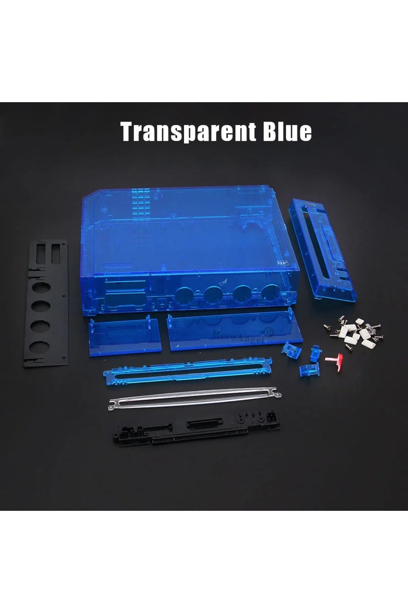 erorex TRN Blue NEW 11 Colors Replacement Full Housing Shell Cover Case with Buttons For Wii Game Console R
