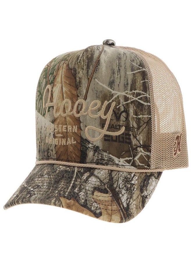 HOOEY OG Adjustable Snapback Hat - Trucker Hat for Men & Women with Mesh Back, 5 Panel Baseball Cap w/Rope Detail, Western OG Logo Ball Cap, Breathable Snap Back, One Size Fits All - Image 1