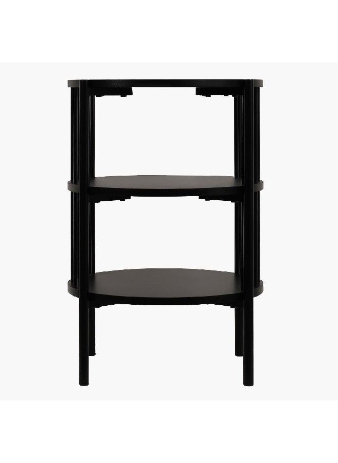 Home Box Havok End Table with Two-Tier Shelf 40 x 60 x 40 cm  - Image 2